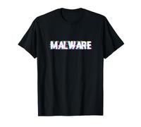 Glitch Text Effect Minimal Citation Design Futuriste Code T-Shirt