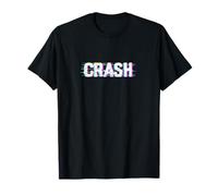 Glitch Texte Effet Minimal Citation Design Electrique Numérique T-Shirt