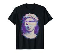 Glitchy Art Fusion avec une fenêtre contextuelle drôle russe T-Shirt