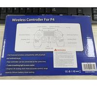 Glitfix Wireless Controller for PS-4, Controller Wireless for PS-4/Pro/Slim/PC, Bluetooth Gamepad Joystick with Dual Vibration Touch Panel 3.5mm Audio Jack Six-Axis(starsky blue)