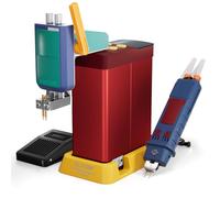 GLITTER 801D Soudeuse par Points pour Batterie, 14500W 2500A, Double Fonction avec Bras de Soudage et Pédale, Soudage Continu pour Batteries Lithium