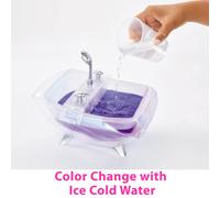 Glitter Babyz Color Change Bubbling Bathtub Baignoire de poupée
