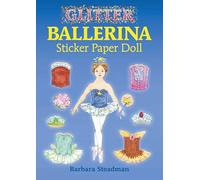 Glitter Ballerina Sticker Paper Doll