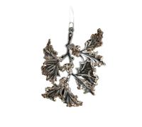 Glitter Christmas Decoration Acrylic Xmas Tree Hanging Ornaments Hanging Pendant for Christmas New Year Holiday Wedding Winter Decor Lampe Industrielle Plafonnier (H, One Size)