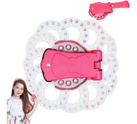 Glitter Diamond Styling Tools, Glitter Diamond Hair Gem Applicator Tool Set with 180/360 Gems, Complete Glitters Diamonds Tool for Hair Braiding,Festivals,DIY Hairs