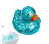 Glitter Duck , Floating Duck Shape Sensory Squeeze Bath Toys, Slow Rising Stress Ball for Children
