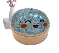 Glitter Dumpling - Shimmer Gel TPR 4 Pouces, Boule Géante Rainbow Soulagement du Stress | Rare Pink Mysterious Bun Fidget Toy for Teens Adults Students in Classroom Home Office Car Ride and Travel