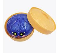 Glitter Dumpling Squishy - Premium Dumpling Squishy Glitter Toy, Mini & Slow Rise Stress Relief Box Toy, Mystery Accessory for Stress Relief & Office Use (Glitter Blue A)