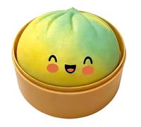 Glitter Dumpling Squishy - Premium Dumpling Squishy Glitter Toy, Mini & Slow Rise Stress Relief Box Toy, Mystery Accessory for Stress Relief & Office Use (Green C)
