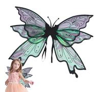 Glitter Fairy Wings - Ailes D'ange pour les femmes, Butterfly Wings Girls | Ailes d'ange pour adultes, costume de fée pour les femmes costume d'Halloween