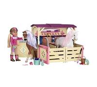 Glitter Girls by Battat All Asparkle Acres Riding Stable Set Accessory set for 14-inch horses - 14 inch Doll Accessories and Clothes for Girls Age 3