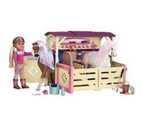 Glitter Girls by Battat All Asparkle Acres Riding Stable Set Accessory set for 14-inch horses - 14 inch Doll Accessories and Clothes for Girls Age 3 and Up Childrens Toys G