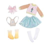 Glitter Girls - Douceur éblouissante! - Pull et jupe à paillettes - Costume de luxe pour crème glacée - Vêtements et jouets pour poupées - Accessoires pour poupées de 36 cm - 3 ans et +