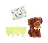Glitter Girls - Grizzly - Accessoires pour poupées de 36 cm - Animaux de poupée - Peluche Chien - Animaux en Peluche - Chiens à Paillettes