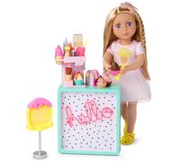 Glitter Girls Lacy - Jeu de la crème glacée avec poupée de 36 cm
