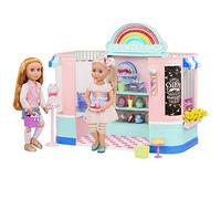 Glitter Girls - Magasin de bonbons - Ensemble Jouet Confiserie avec plus de 200 pièces - Ensemble de jeu pour poupées de 36 cm - Bonbons, desserts et accessoires pour poupées - 3 ans et +