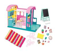 Glitter Girls - Maison de poupée et meubles - Cuisine, patio et lit - 24 pièces et entièrement assemblé - Accessoires pour poupées de 36 cm - 3 ans et +