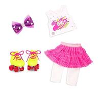 Glitter Girls Tenue de poupée Plaisir du Patinage à roulettes 36 cm
