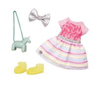 Glitter Girls Tenue pour poupée de 36 cm Fleurs Brillantes, Rose