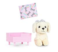 Glitter Girls - Zeke - Accessoires pour poupées de 36 cm - Animaux de poupée - Peluche Chien - Animaux de Compagnie à Paillettes