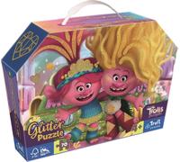 Glitter Glitter Puzzle dans une mallette Trolls 3