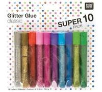 GLITTER GLUE CLASSIC 10 TUBEN