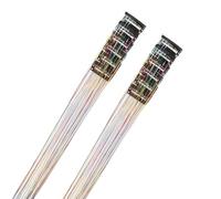 Glitter Hair Extensions - Synthetic Fiber 50cm, Clip In Tinsel, Heat Resistant | Lightweight Secure Clips, Shiny Hair Strands For Women, Teens, Party, Costume, Christmas, Braid, Event