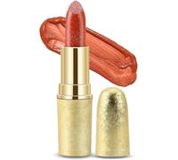 Glitter Lipstick Hydrating Lip Balm Sparkling Shine Lip Color Nonstick Highly Pigmented Formula Gives Metallic Finish Lip Makeup For Women And Girls