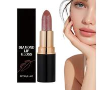 Glitter Lipstick Shine, Long Lasting Cosmetic, Waterproof Gloss Tool with Premium Build, Beauty Care System with Smart Design, Smooth Radiant Aid, Essential Companion for Ladies Girls Wife