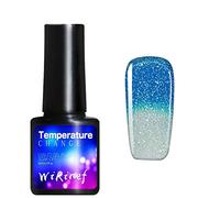 Glitter Pierres à épiler Gel Polonais Vernis à ongles Art polonais 8 ml Vernis à ongles LED Couleur Gel Nail Art Paillettes Hiver (Taille L, taille unique)