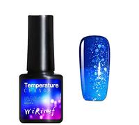 Glitter Pierres à épiler Gel Polonais Vernis à ongles Art polonais 8 ml Vernis à ongles LED Couleur Gel Nail Art Paillettes Hiver (R, taille unique)