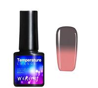 Glitter Pierres à épiler Gel Polonais Vernis à ongles Art polonais 8 ml Vernis à ongles LED Couleur Gel Nail Art Paillettes Hiver (A, taille unique)