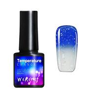 Glitter Pierres à épiler Gel Polonais Vernis à ongles Art polonais 8 ml Vernis à ongles LED Couleur Gel Nail Art Paillettes Hiver (K, taille unique)