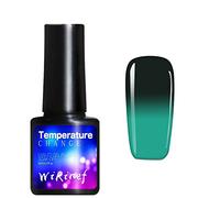 Glitter Pierres à épiler Gel Polonais Vernis à ongles Art polonais 8 ml Vernis à ongles LED Couleur Gel Nail Art Paillettes Hiver (F, Taille unique)
