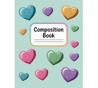 Glitter Rainbow Composition Notebook: 120 Pages, with Warmcozy Cover Design, great for Ideas, Journaling, Creative Writing, Teachers, Students, Teens, ... Ideas, Journaling, Creative Writing, Teach