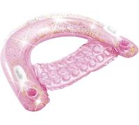 Fauteuil De Piscine Gonflable Semi-Immergé Brillant Intex - Rose