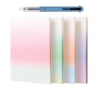 Glitter Sticky Notes, 4/6/8 Packs Transparent Glitter Notepad Sticky Notes, 3 * 3″ Transparent Self-Stick Note (4PCS-A)