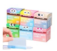 Glitter Sticky Notes 630 Sheets - - - Planning Colorful Transparent Pads |