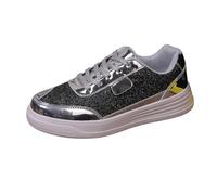 Glitzer Schuhe Glitzer Sneaker Damen Sneaker Grün Gold Rote Pailletten Schwarze Red Shoes Rock Pink Silber Oberteil Gelb Stiefel Blaue Sneakers Rutschfest Boots 35 Karneval Bunte Orange Plateau 70Er