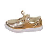 Glitzer Sneaker Damen Glitzer Schuhe 70Er Jahre 80Er Rot Elegant Glitzerschuhe Regenbogen Gelb Silber Bunte Sneakers Schwarz Gold Walking Turnschuhe Pailletten 35 Goldene Karneval Pink Weiß Grüne