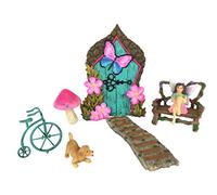 GlitZGlam Ensemble Maison enchantée Miniature, Un kit de 7 éléments l'accessoire idéal pour Votre Maison enchantée