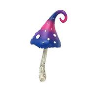 GlitZGlam Miniature Fairy Garden 7" Champignon - Un Accessoire de Jardin Miniature (Cotton Candy)
