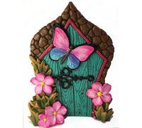 GlitZGlam Porte de fée Miniature pour Jardin enchanté fées et Nains de Jardin Accessoire de Jardin