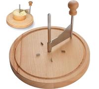 Glixoft Bigoudi À Fromage en Bois avec Poignée, Trancheuse À Fromage Manuelle, Roue À Fromage, Bigoudi À Fromage, Déchiqueteuse Multifonctionnelle Girolle pour Cuisine