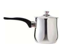 Glixoft Cafetière Turque avec Couvercle en Acier Inoxydable, Pichet pour Faire Fondre Le Beurre, Accessoires De Cuisine Portables pour Le Sirop D'érable