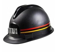 Glixoft Casque De Mineur en Matériau PE, Casque De Sécurité Anti-perçage, Casque De Travail pour Le Bâtiment, Construction Les Chantiers