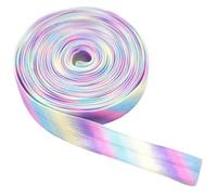 Glixoft Corde À Sauter Arc-en-Ciel pour Enfants, Élastique Chinoise, Bande De Saut Réglable, Fournitures De Fitness pour Jeux De Saut