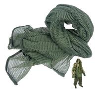 Glixoft Écharpes en Maille De pour Hommes, Voile De Sniper, Filet Tactique, Écharpe De Militaire, Voile D'extérieur pour Camping, Chasse, Cyclisme