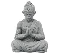Glixoft Figurine du Roi Singe Sun Wukong, Statue en Pierre du Bouddhisme Tibétain, Décoration Feng Shui, Ornement pour Maison Le Bureau