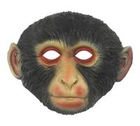 Glixoft Masque De Singe Réaliste, Masque De Tête d'animal Drôle, Masque Bizarre, Accessoire De Cosplay d'halloween pour Fête De Carnaval